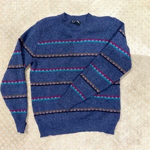 Jantzen Men’s Jacquard Sweater Sz L